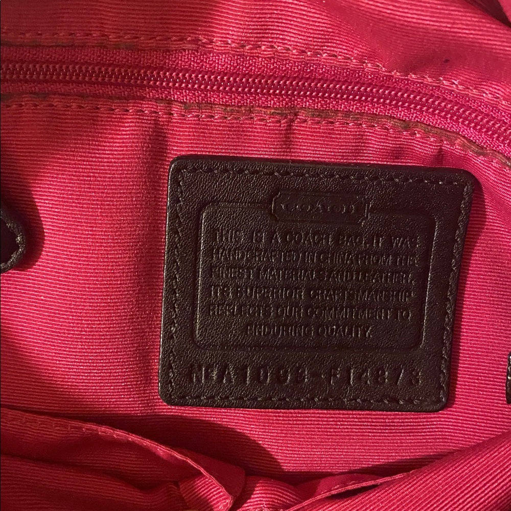 Coach Black Shoulder Bag - Picture 4 of 8